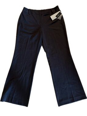 Black Women's Straight-Leg Dress Pants